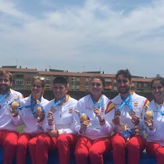 El tiro con arco da en la diana: cuatro medallas de colofón