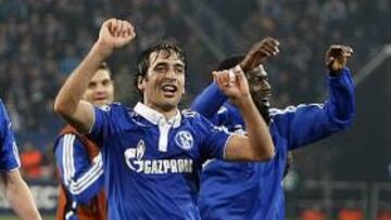 Raúl, el mejor de febrero para la afición del Schalke