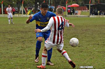 Su puesto original es '10', pero Rolando Schiavi, DT de la Reserva de Boca, lo puso de centrodelantero. En la U sería una alternativa para el mediocampo.