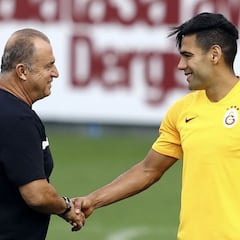 DT del Galatasaray: "No sé cuándo volverá Falcao"