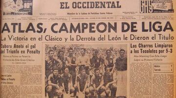 Así reaccionaron los medios hace 68 años con el Atlas Campeón