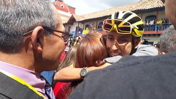 Zipaquirá recibe al campeón del Tour de Francia, Egan Bernal. Estas son algunas de las imágenes que se lleva a cabo en la Plaza de Los Comuneros.