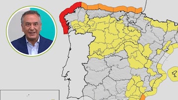 Advertencia de Roberto Brasero sobre el “temporal invernal”: “Las nevadas pueden ser copiosas”