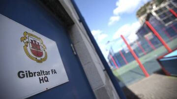 Sede de la asociación de fútbol de Gibraltar.