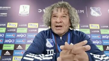 lberto Gamero en rueda de prensa sobre Guarín