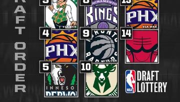 Los Sixers se llevan el nº 1 del draft, los Lakers tienen el 2