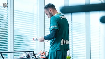 David Ospina se enfoca en el duelo de Libertadores