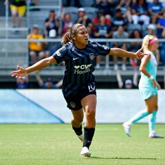 Leicy Santos se estrena con gol en Washington Spirit
