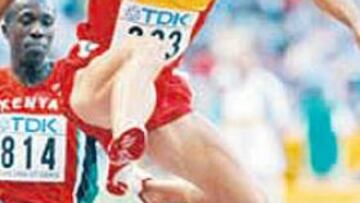 <b>VETERANO. </b>Luismi Martín Berlanas, un clásico de los obstáculos.