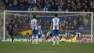 El derbi entre Espanyol y Barcelona.