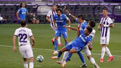 Resumen y goles del Valladolid vs Getafe de la Liga Santander