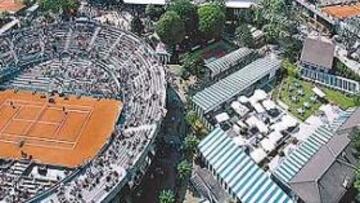<b>POLÉMICA. </b>París pretende mutilar parte del Bosque de Bolonia que circunda Roland Garros para construir un gran pabellón.