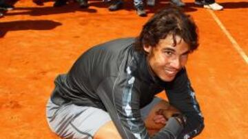 <b>REY DE ROMA. </b>En el Foro Itálico, Rafa tiene récord de títulos: seis.