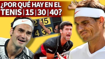 ¿Por qué los puntos son 15/30/40 y un set son 6 juegos?