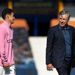 Ancelotti elogia a James y lo compara con Ronaldo Nazario