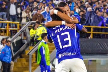 El equipo azul venció 3-1 a Peñarol por la cuarta fecha de la Copa Sudamericana y quedó muy cerca de la clasificación a octavos de final.