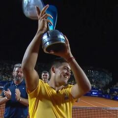 Seba Báez venció a Fede Coria y es campeón del Córdoba Open