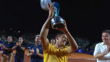 Seba Báez venció a Fede Coria y es campeón del Córdoba Open