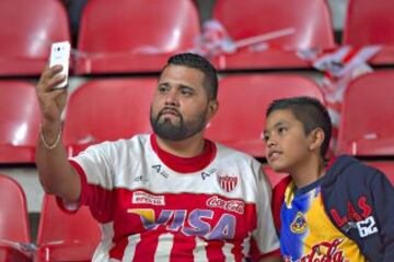 Así el color del Necaxa vs América en imágenes