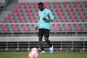 Así fue el entrenamiento de la Selección Colombia este lunes.