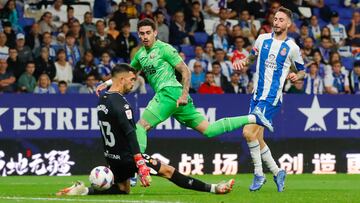 21/10/20 FC BARCELONA 
PARTIDO ENTRE EL RCD ESPANYOL Y EL CD LEGANES DE LA 12ª JORNADA DE LA LIGA HYPERMOTION EN EL STAGE FRONT STADIUM.
PACHECO (13) RCD ESPANYOL
MIGUEL  (9) CD LEGANES 
CALERO (5) RCD ESPANYOL