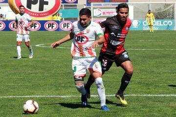 Juan Gutiérrez (1,63) El mediocampista de Cobresal, ha disputado 11 partidos durante la temporada y ha marcado un gol.