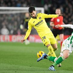 Baena es el que más faltas ha recibido y ha hecho en el Villarreal