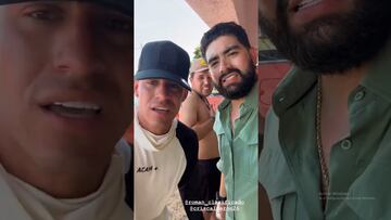 Reaparece el ‘Chicote’ Calderón, alcoholizado junto a sus amigos