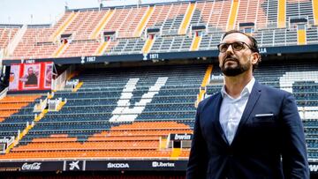 José Bordalás, en Mestalla.