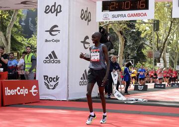 Primer clasificado del EDP Rock 'n' Roll Maratón de Madrid.