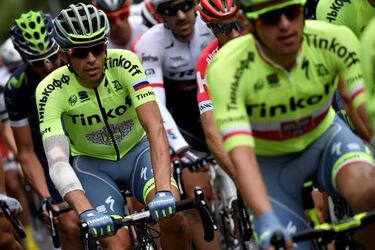 Cavendish repite en una etapa de recuperaci車n para Contador
