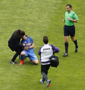 Lesión en el hombro de Álvaro