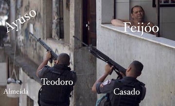 memes sobre la guerra en el Partido Popular