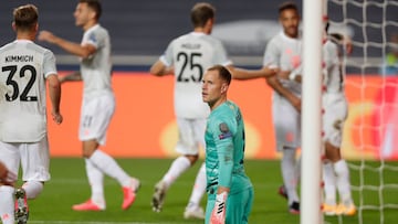 Ter Stegen, el día del 2-8 ante el Bayern.