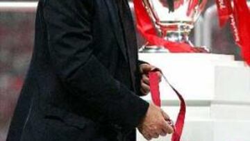 <B>TEMPORADA EN BLANCO.</B> Ancelotti no ha podido ganar ningún título con el Milan esta temporada.