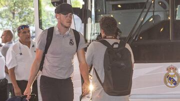 Bale sigue sin ejercitarse con el Real Madrid y el club no divulga imágenes suyas entrenándose.
