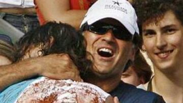 <b>AGRADECIMIENTO.</b> Toni Nadal destaca que "la familia Nadal está agradecida y feliz de que el presidente del Real Madrid haya asistido a la final de Roland Garros.