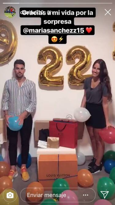 Ceballos es recibido con una fiesta sorpresa por una celebracin muy especial