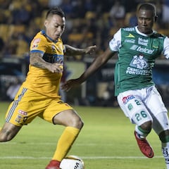 Tigres y León se han enfrentado en cuatro series de Liguilla