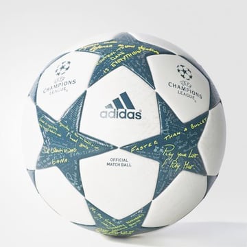 Adidas presenta el balón que rodará en la Champions League