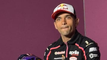 Martinator en la rueda de prensa de Qatar.