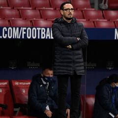 Bordalás: "Pienso en el equipo, no en mi situación personal"