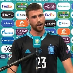 Después de este momentazo Unai Simón es más ídolo todavía de todo el país