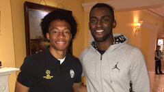 Cuadrado y Jackson juntos en Oporto antes de Champions