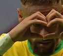 Neymar brilla en la goleada de Brasil contra Perú