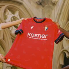Elementos de la cultura navarra en la nueva equipación de Osasuna