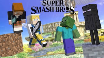 Super Smash Bros. Ultimate: Steve & Alex, de Minecraft, nuevos luchadores de pago