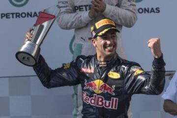 Ricciardo, ganador de la carrera.