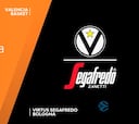 Resumen del Valencia vs. Virtus Bolonia de la Eurocup