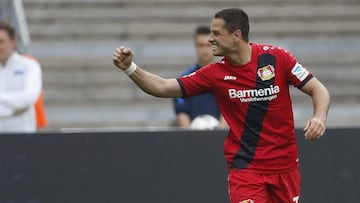 Así fue el gol de Chicharito después de tres meses de sequía